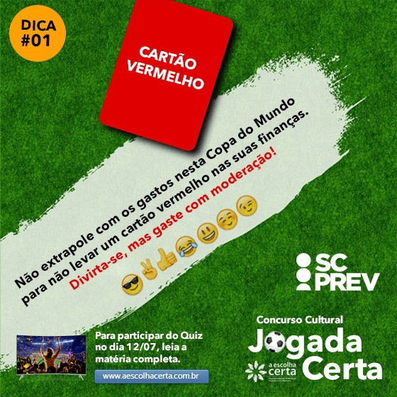 Concurso Cultural Jogada Certa DICA 1