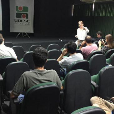 SCPREV faz divulgação na UDESC