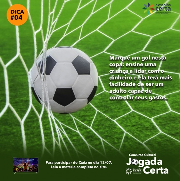 Concurso Cultural Jogada Certa DICA 4