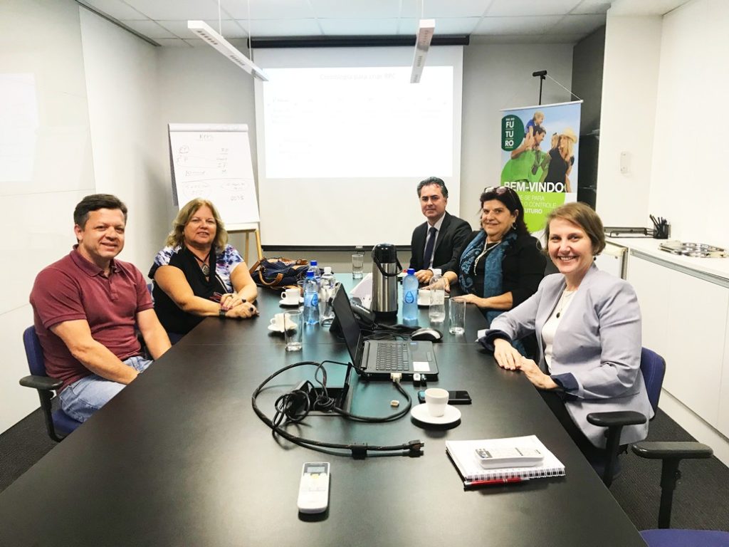 Visita da Instituição de Previdência de Itajaí a SCPREV