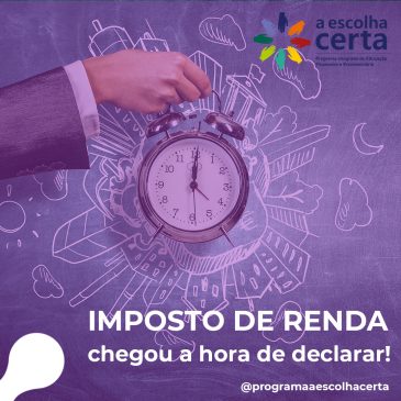 Prazo para envio da declaração do Imposto de Renda vai até o dia 30 de abril