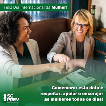 Feliz Dia Internacional da Mulher