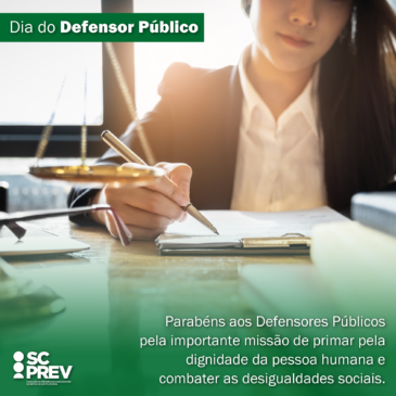 Feliz Dia do Defensor Público!