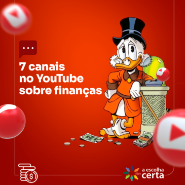 7 canais no YouTube sobre finanças