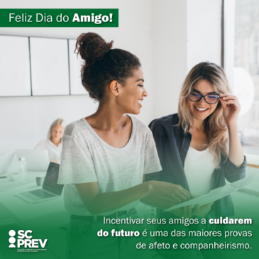 Feliz Dia do Amigo!