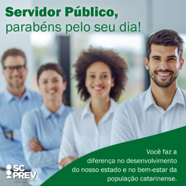 Feliz Dia do Servidor Público!
