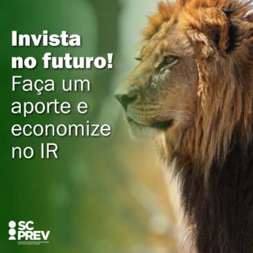 Invista no futuro! Faça um aporte e economize no IR