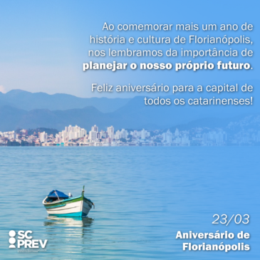 Feriado de aniversário de Florianópolis/SC