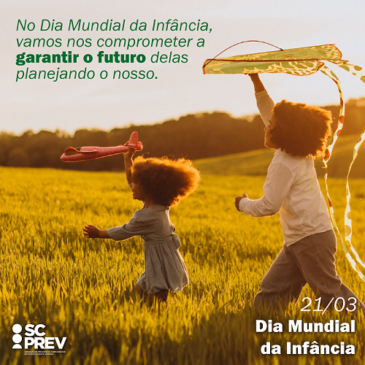 21/03 – Dia Mundial da Infância