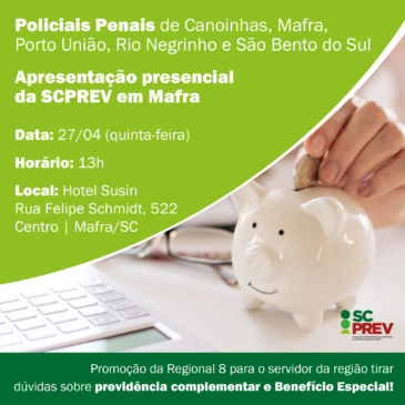 Apresentação presencial da SCPREV em Mafra