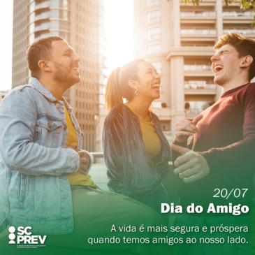 Feliz Dia do Amigo!
