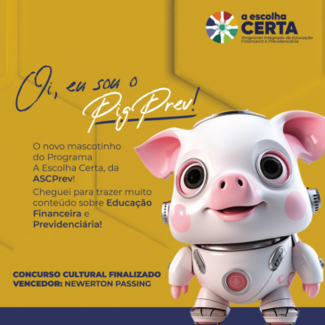 Conheça o novo mascote do Programa A Escolha Certa