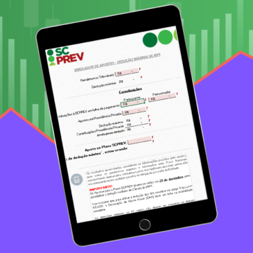 Participante SCPREV agora tem simulador de aportes e de dedução do IR