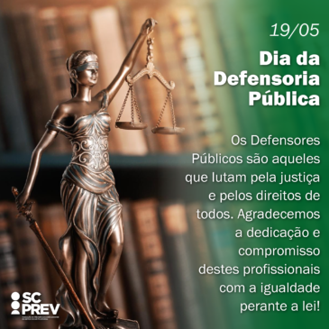 Feliz Dia da Defensoria Pública!