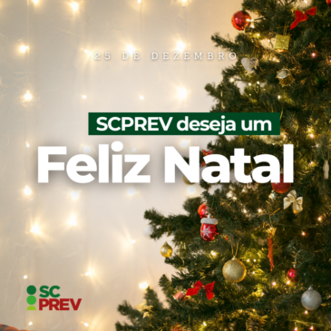 SCPREV deseja um Feliz Natal!