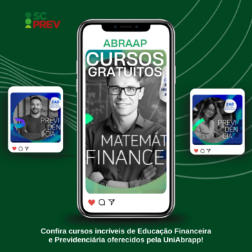 Cursos gratuitos de Previdência e Educação Financeira!
