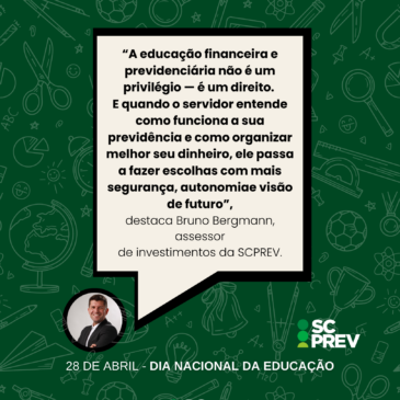Educação que transforma: SCPREV celebra o Dia Nacional da Educação
