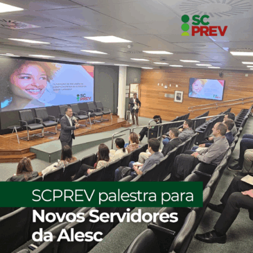 SCPREV Participa de Curso de Ambientação dos Novos Servidores da ALESC