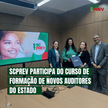 SCPREV participa do curso de formação de novos auditores do Estado